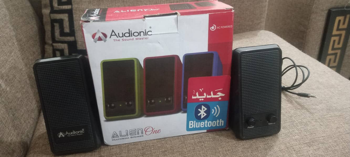 Audionic Alien One  Bluetooth & Cable Multimedia Speakers 1
