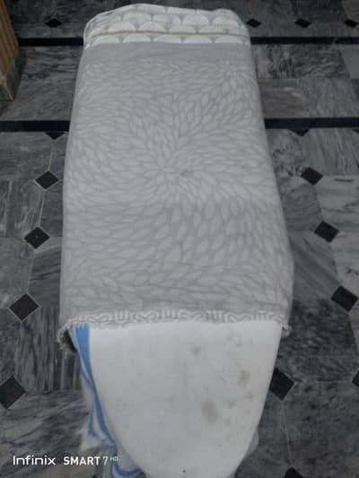 Iron Stand with two wide shelves