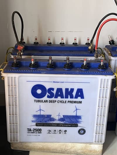 Osaka Tubular TA-2500 (230ah) for sale- Used