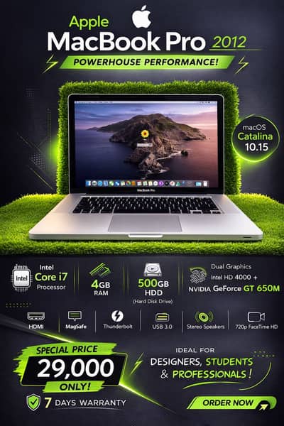 Apple MacBook pro 2012 laptop
