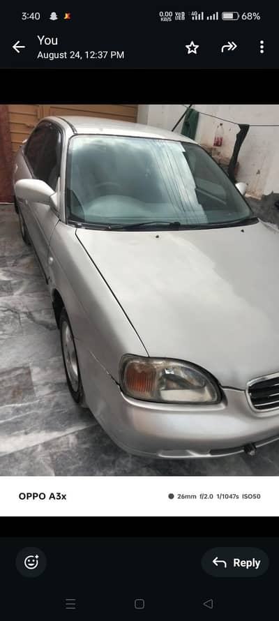 baleno car 2002 modal