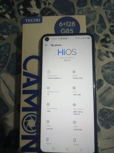 Tecno camon17