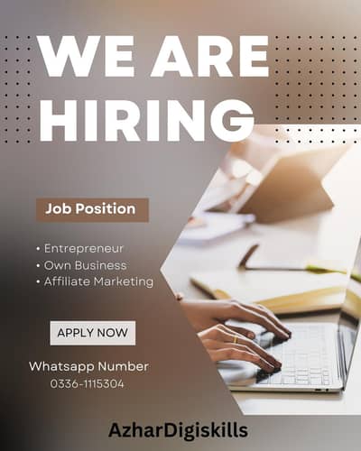 Hiring Affiliate Marketing Agent