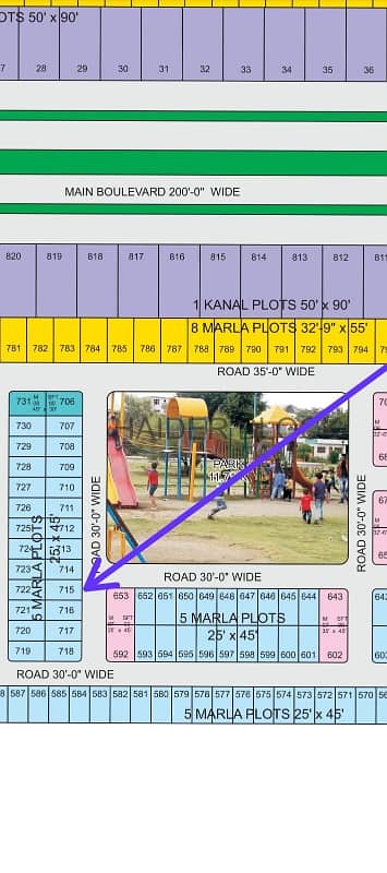 5 Marla Residencial Plot Available For Sale In Haider Block plot No. 715