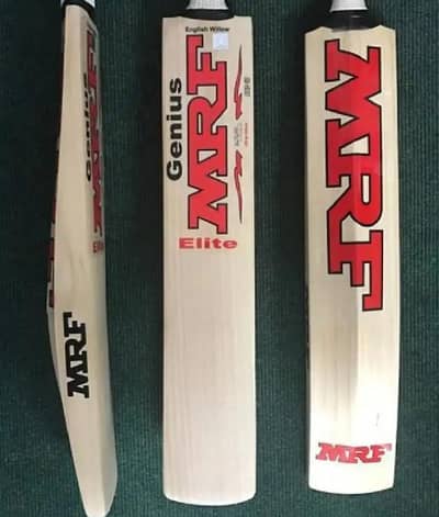MRF cricket bat with 6 to 8 grains pure kasmir willow(A1 GRADE)