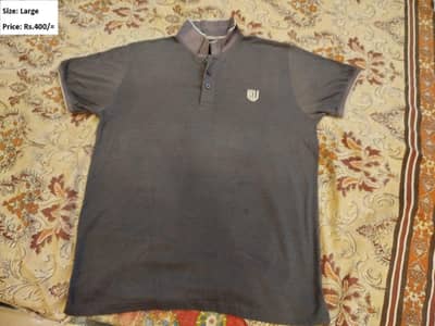 Used shirts available for sale