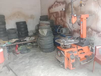 air pressure machine aur tyre changer machine for digar Saman
