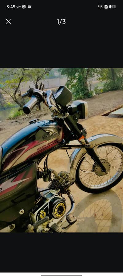 Honda bike for sell 03107069953 call