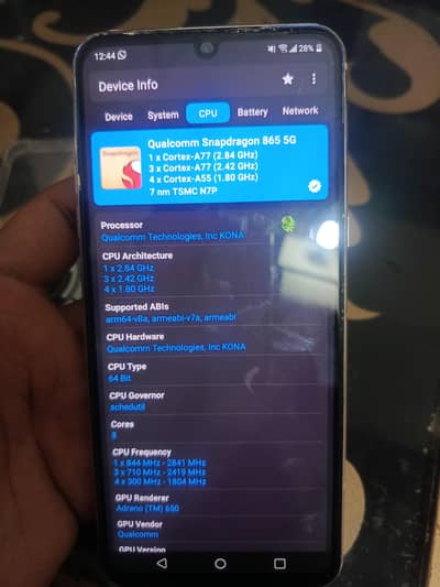 LG V60 PTA approved gaming phone pubg 60fps exchange possible