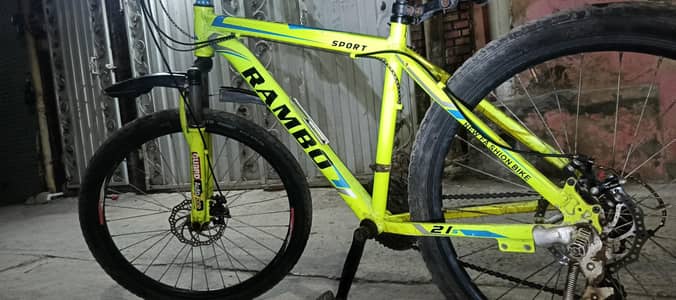 RAMBO ALUMINIUM LIGHT WEIGHT CYCLE