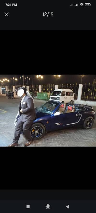 660cc Honda beat two seater convertible sport car alloy rims