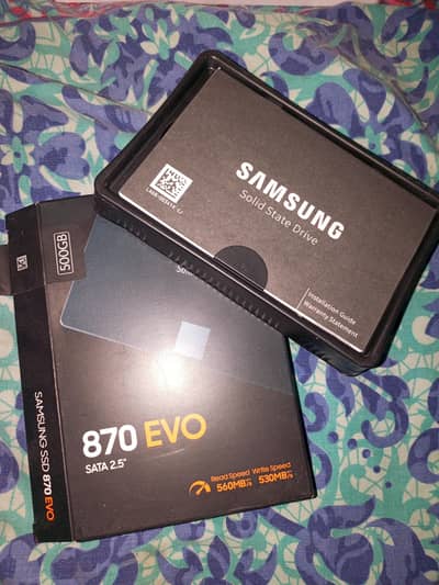 New Samsung Evo 870 SSD  500 GB with BOX