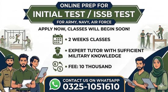 Initial/ ISSB Test Preparation
