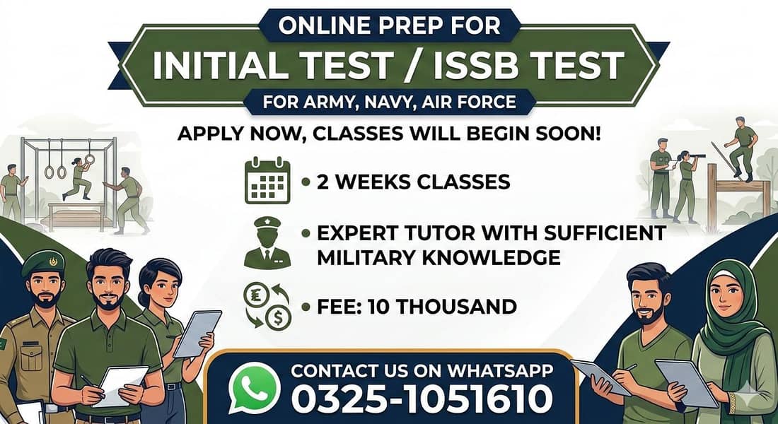 Initial/ ISSB Test Preparation 0