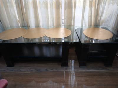 5 seater sofa plus tables