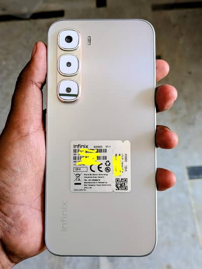 Infinix Hot 60 pro ram 8+8gb rom 128gb just open box 15 din used