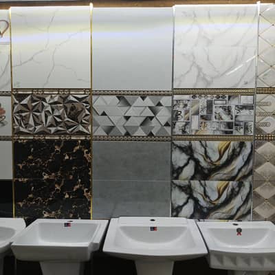 tiles and marble