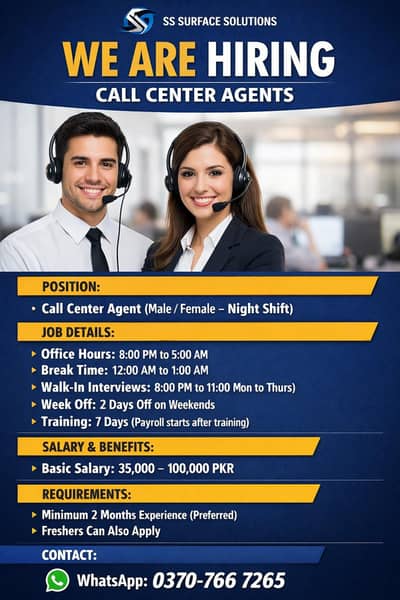 CSR Required || Call Center Agents (US Campaign) Jobs