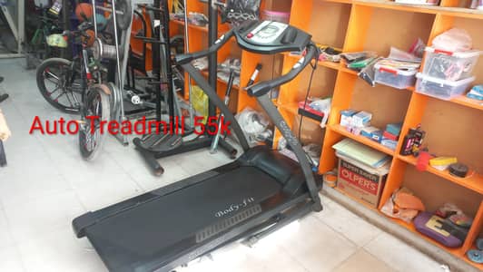 120kg Auto treadmill Exercise machine runner walk jogging trademill