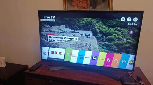 LG 43 inch 4K UHD Smart WebOS LED TV