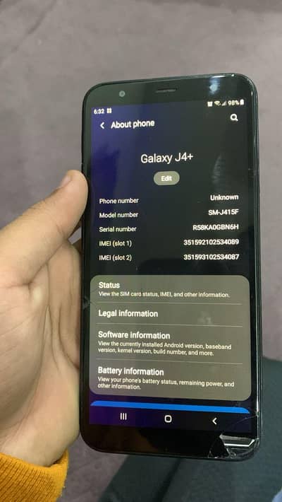 2/32 me hai official PTA bs touch crack hai baki all ok hai exchange