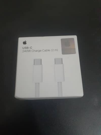 Apple 240W Genuine Type-C to Type-C Cable – 2 Meter Original