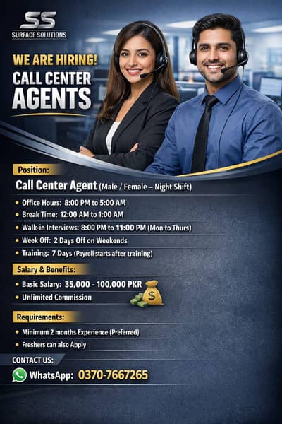 CSR Required || Call Center Agents (US Campaign) Jobs