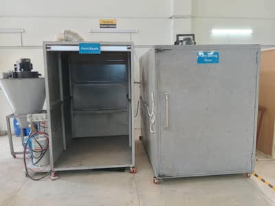 Powder coating setup for sale electric furnace