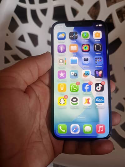 i phone 12 (blue )