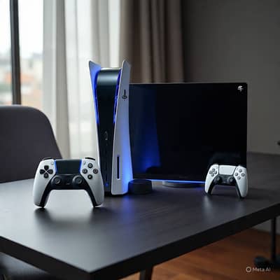 PS5 Pro 2TB Disc Edition - Like New | With 6 Discs + PS Plus