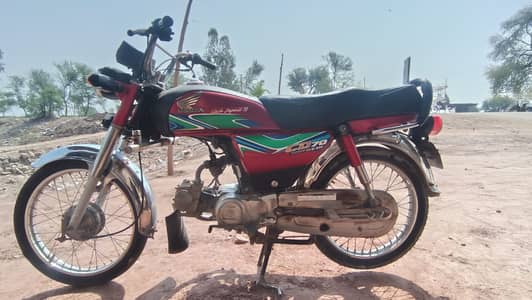 Honda CD 70 2018. Urgent sale.