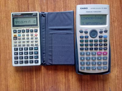 CASIO FC-100V/Sharp EL-735 Financial Calculator