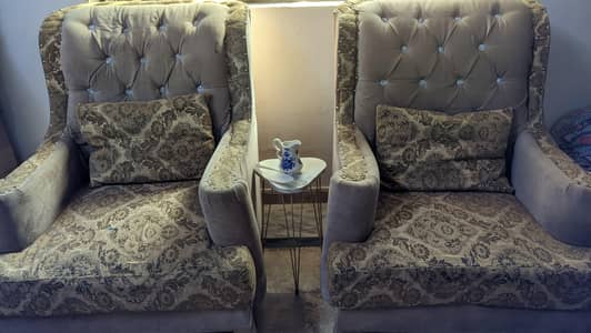 High back 5 seater sofa set