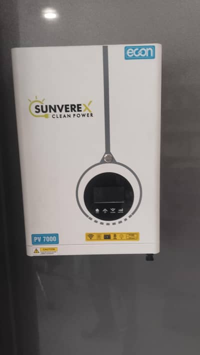 sunverex inverter pv 7000 new no open no used kabirwala