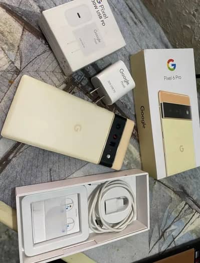 Google Pixel 6 Pro Complete Box Urgent Sale Connect Wtp No