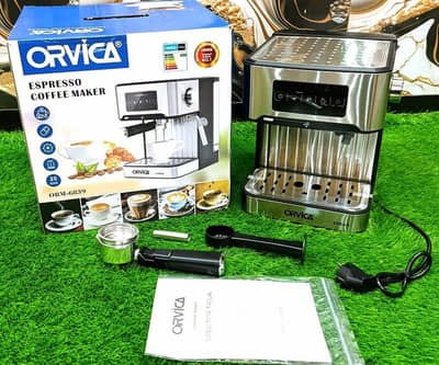 20 bar Pressure with Touch Panel Cofee Machine. ((Free Home Delivery))