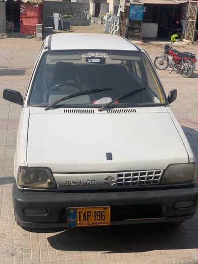Mehran 1993 (Original Taxi Car inside yellow)