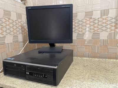 Used computer full setup with table