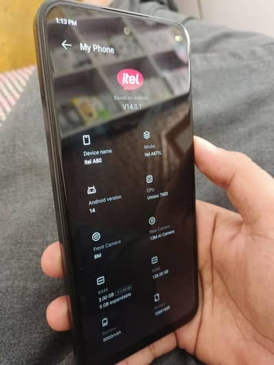 itel A80