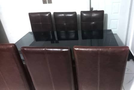 Dining Table with 6 Chairs