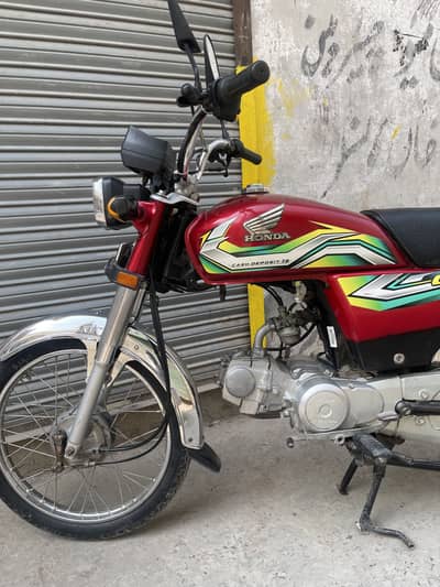 Honda CD70- Excellent Condition|Year 2023|Call + 0301-1318773