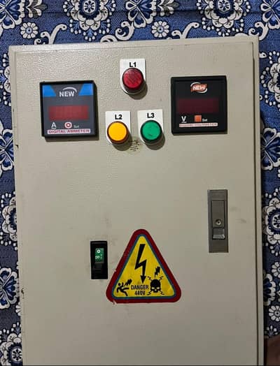 Heavy Duty 225A- 3 Phase MCCB Panel