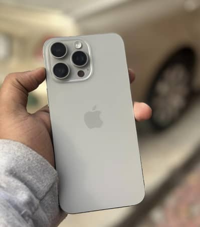 ipHone 15pro Max 256GB Non PTA Fu Complete Accessories 03024508038