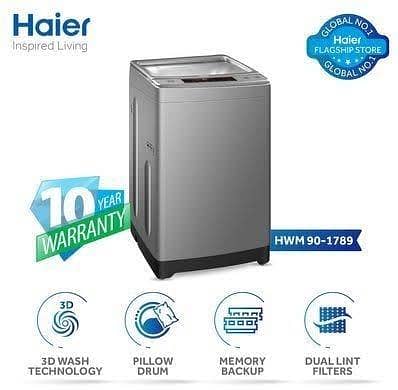 Brand New Haier 9kg Fully Automatic Washing Machine For Sale