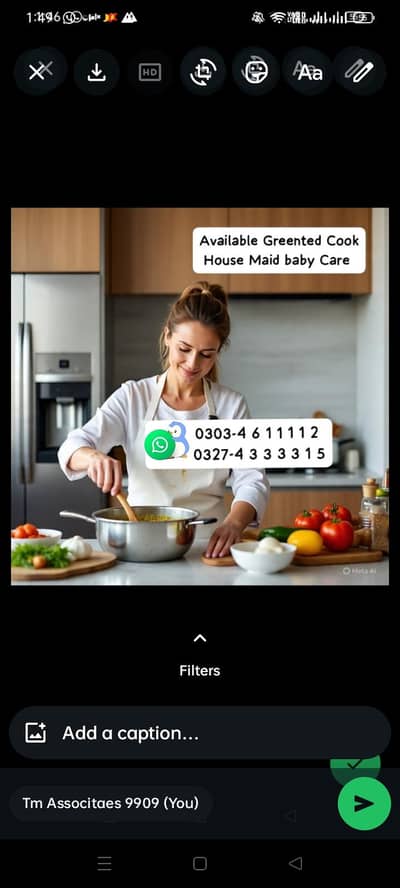 Available Greented Cook driver House Maid baby sitter Maid nanny  Maid