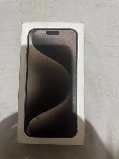 I phone 15pro max 256GB Physical Dual