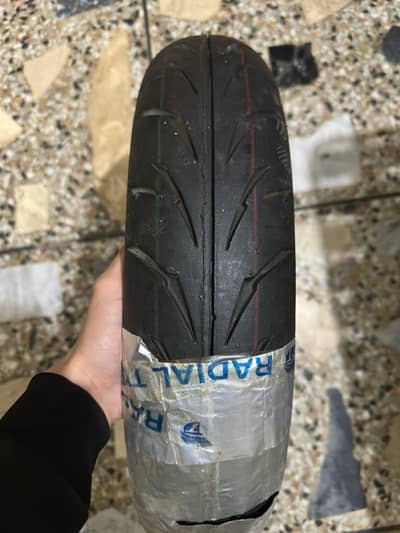 Brand New 120 Radial Tyre HF-918 (Unused/Zero-Meter)