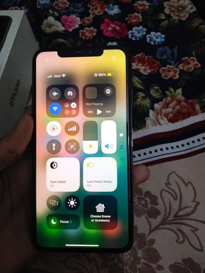 iphone Xsmax dual pta with box argent sale