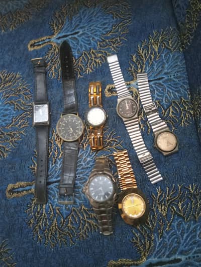 Lot of Old wrist watches for Repair/Parts urgent sale