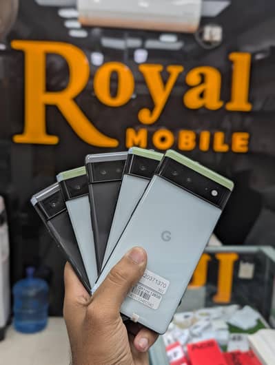 Google pixel 6 A++++ waterpack official pta stock available